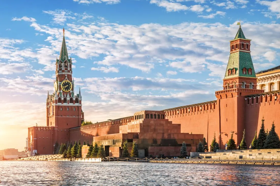 Điện Kremlin buổi sáng, Moscow