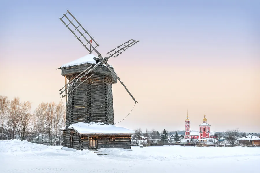 Nhà thờ gỗ và cối xay gió, Bảo tàng Kiến trúc gỗ Suzdal